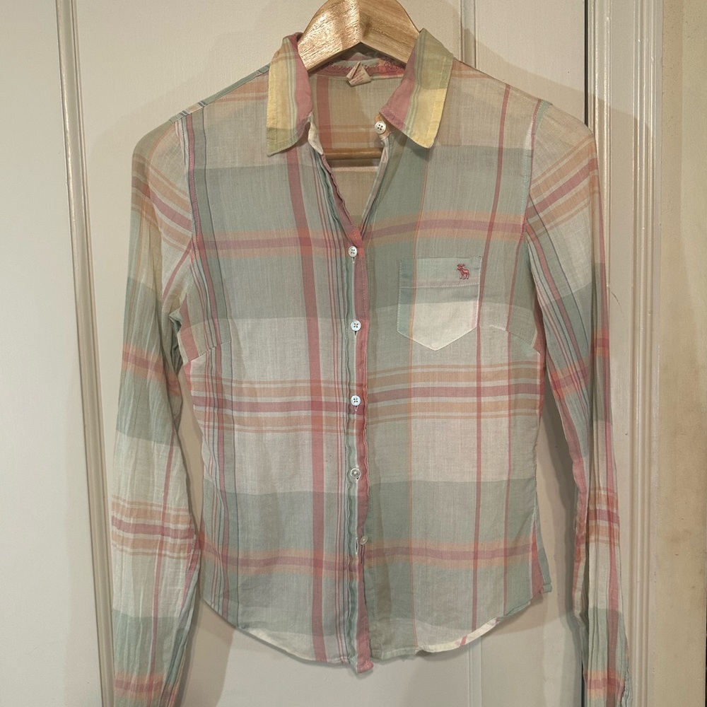Vintage Abercrombie button up shirt